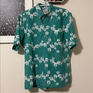 Reyn Spooner 50th State Flower/Spooner Kloth Pullover M